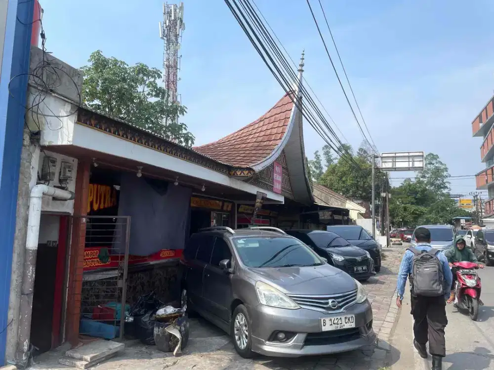Disewakan ex resto di karawaci lokasi sangat stratrgis