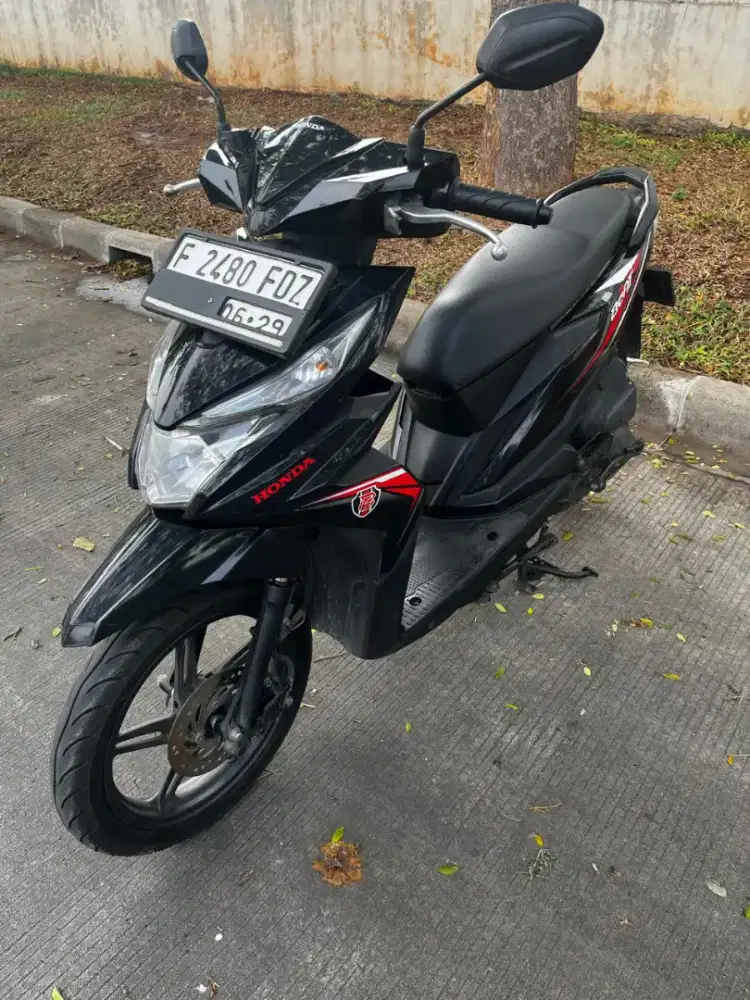 Beat ECO Old Cbs Hitam Glossy