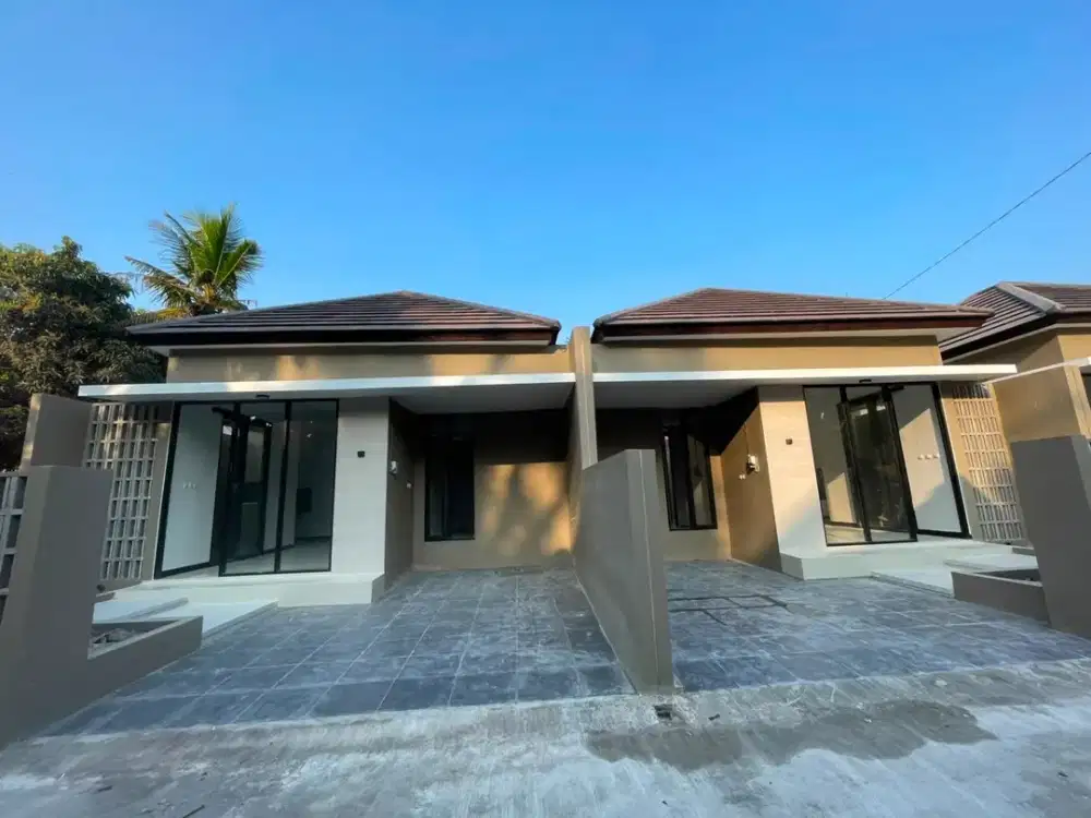 RUMAH BARU SIAP HUNI DALAM CLUSTER EKSKLUSIF GODEAN! HARGA MULAI 550 JT-AN, SISA 1 UNIT SAJA!  Sedang mencari rumah baru dengan desain modern, lingkun