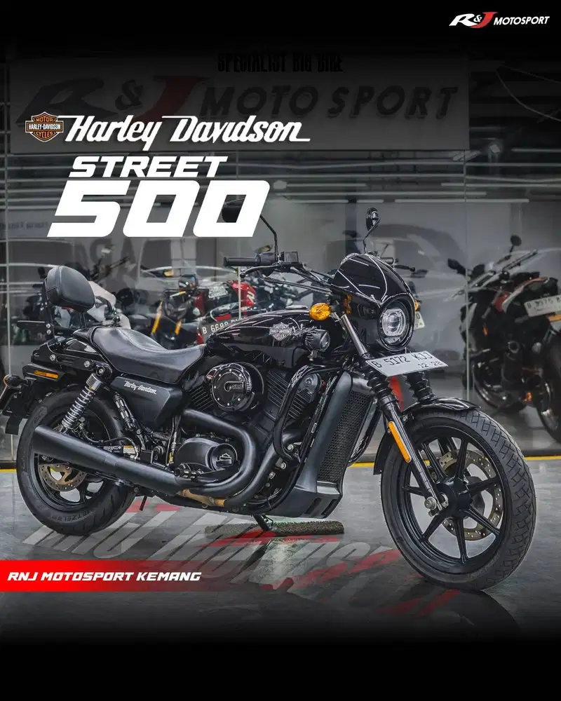 Harley Davidson Street 500 Street 750 nik 2015 Km 7.000an Knalpot VnH