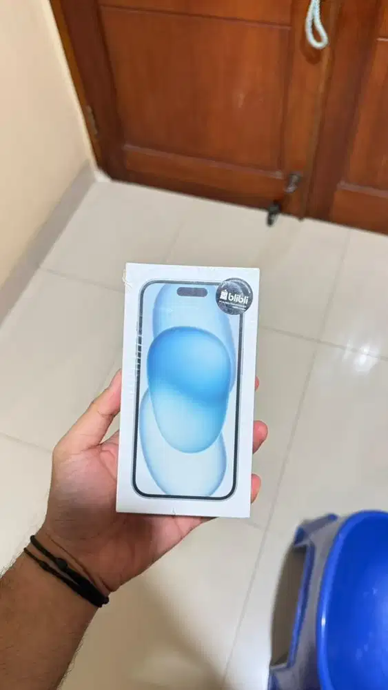 Iphone 15 256 Blue BNIB Blibli