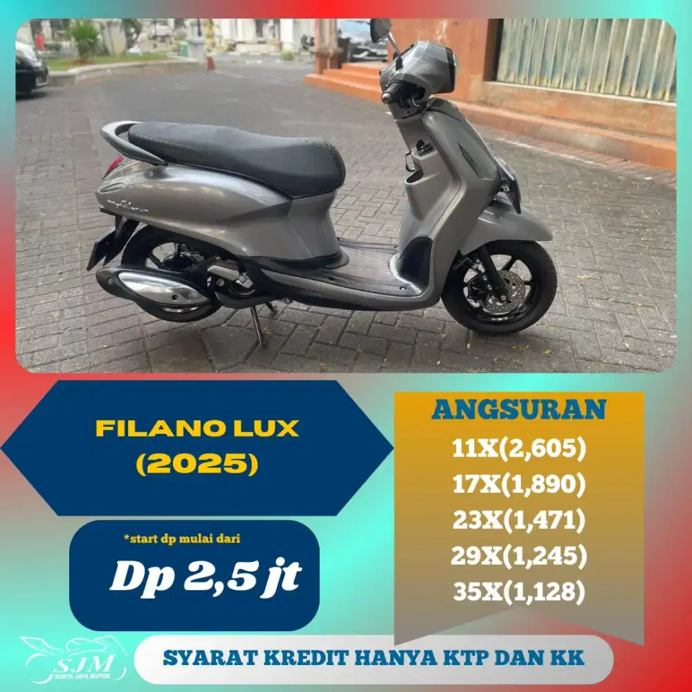 YAMAHA GRAND FILANO LUX 2025 CASH & KREDIT