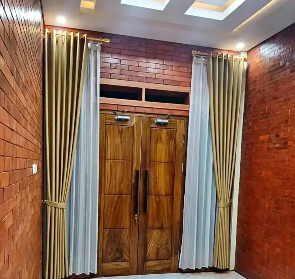 Pesan Gorden Gratis Survei | Gordyn Vitrase Wallpaper Dinding