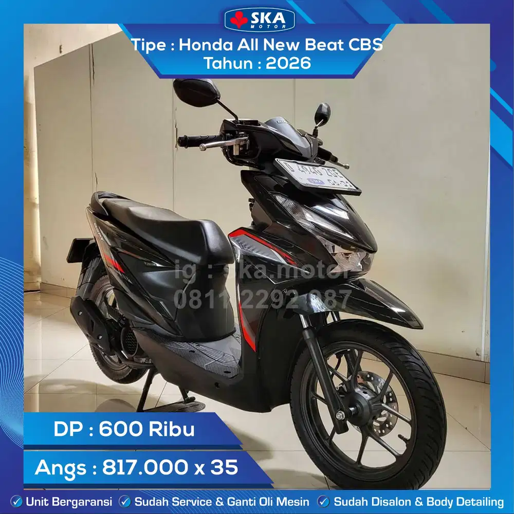 Honda All New Beat CBS Tahun 2026