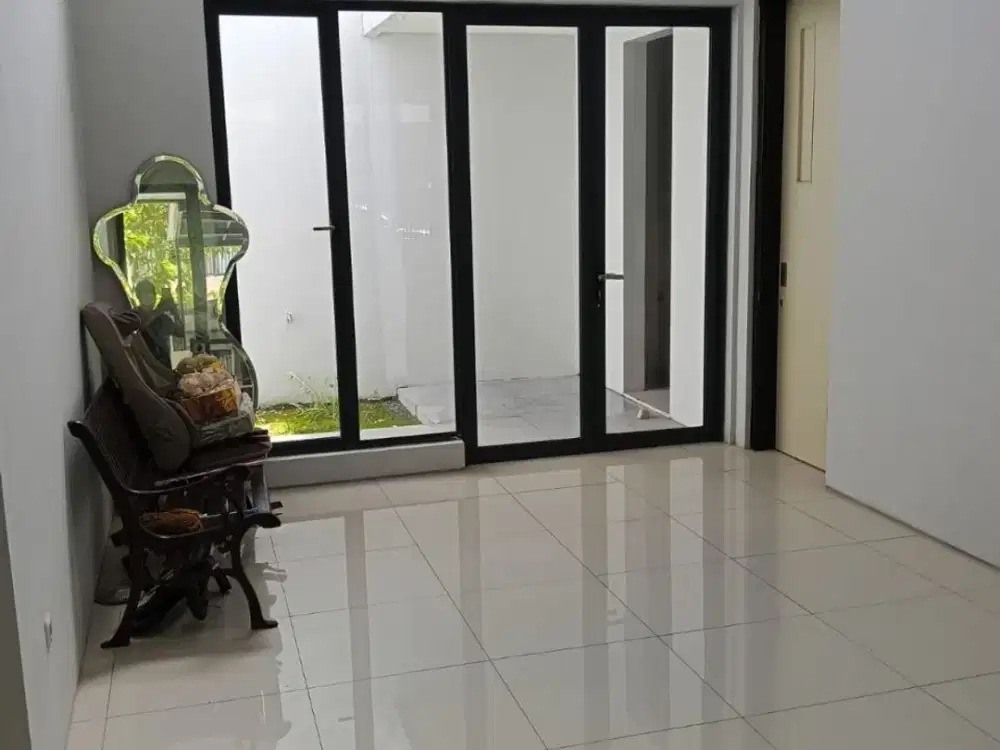 Dijual Rumah Delima Pondok Candra (Pokcan) Waru Sidoarjo 2 Lantai SHM Hadap Selatan