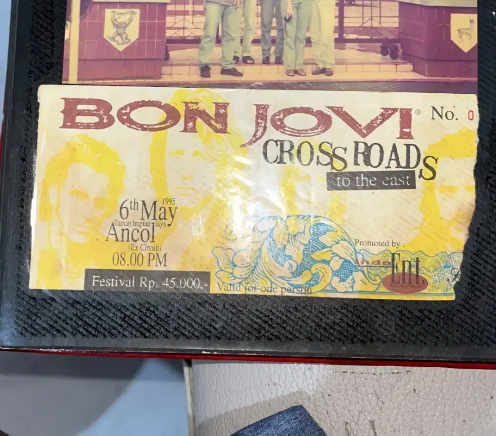 Tiket konser Klasik Bon Jovi - Live in Jakarta 1995