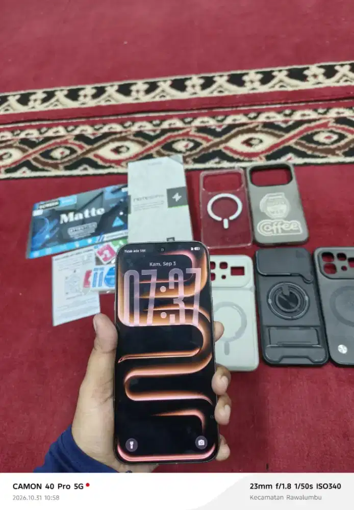 Infinix note 60 pro 5G 12/256gb fullset