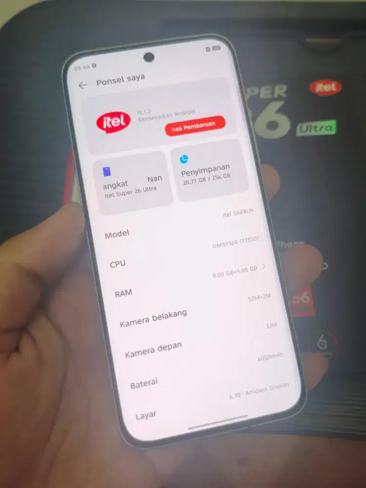 ITEL S26 ULTRA 8/256