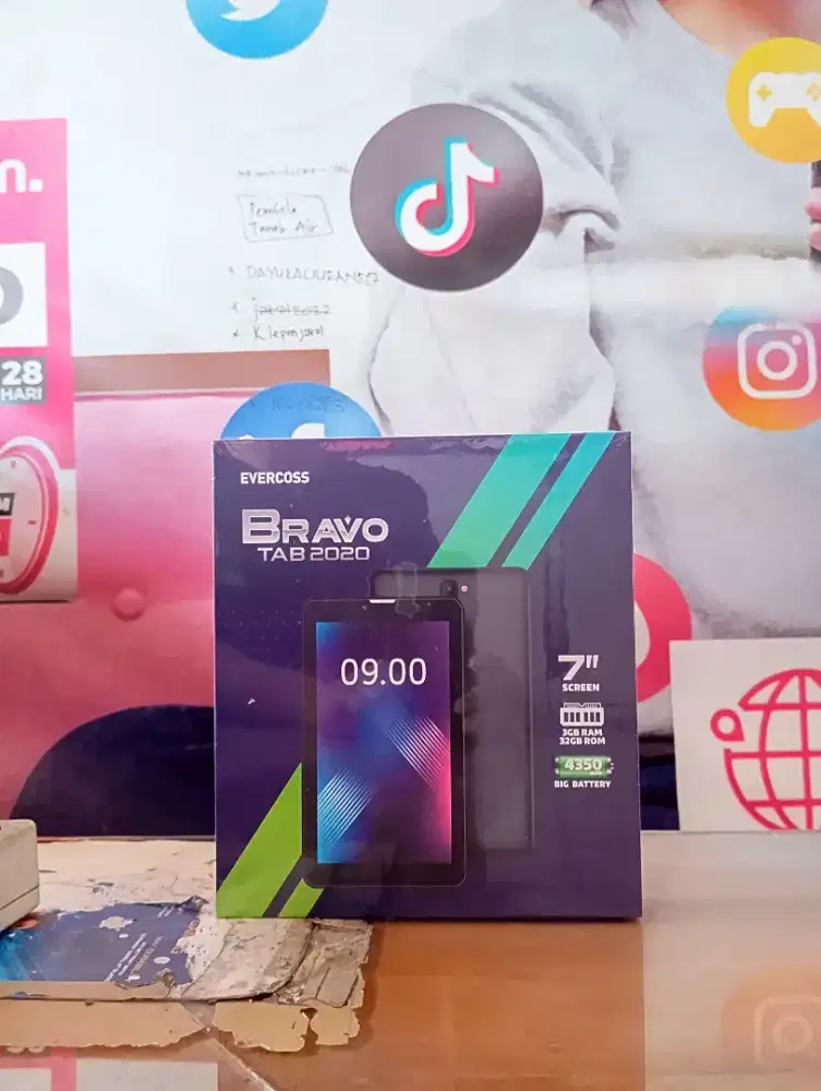 TAB BRAVO X7 4G PROMO CUCI GUDANG