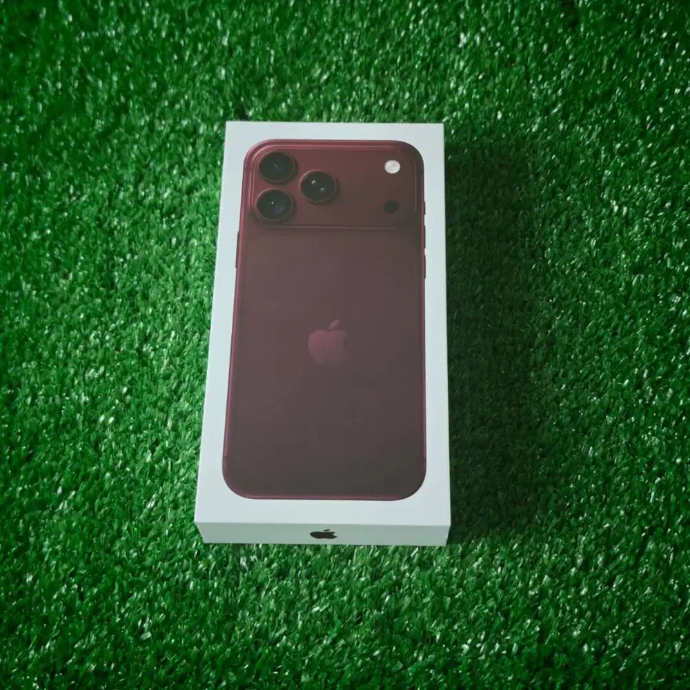 iPhone 18 Pro Max 256GB Burgundy New segel Garansi resmi