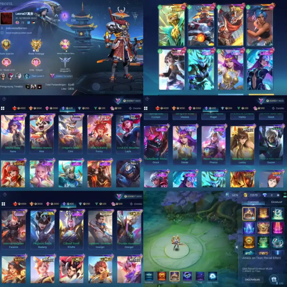 JUAL AKUN MOBILE LEGENDS AMAN TERPERCAYA YANG MINAT CHET