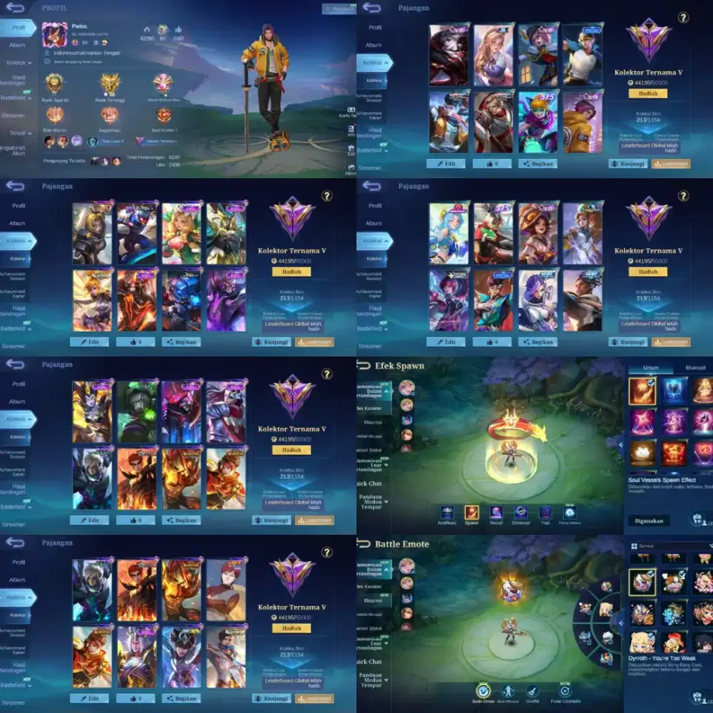 JUAL AKUN MOBILE LEGENDS AMAN TERPERCAYA YANG MINAT CHET