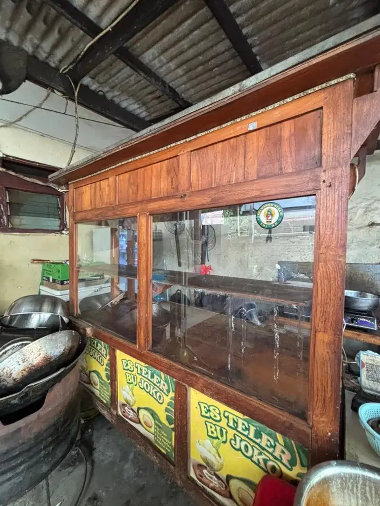 DIJUAL CEPAT GEROBAK JATI