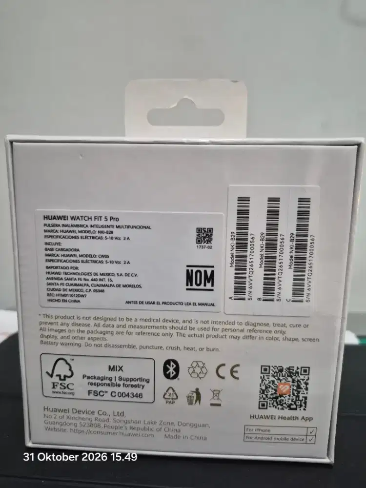 HUAWEI WATCH FIT 5 PRO