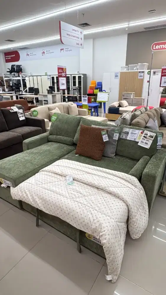 Sofa Markus Sleeper Corner Green
