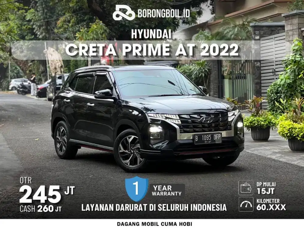 ISTIMEWA | HYUNDAI CRETA PRIME AT 2022 HITAM