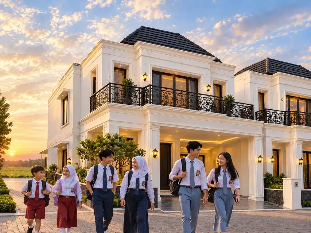 Masuk Zonasi Sekolah, Rumah Apik di Cluster Premium Belakang PEMDA KLATEN