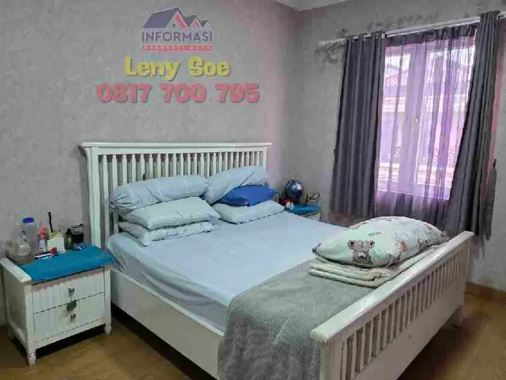 Rumah 2 lantai bisa utk keluarga besar dlm perumahan Permata Mediterania