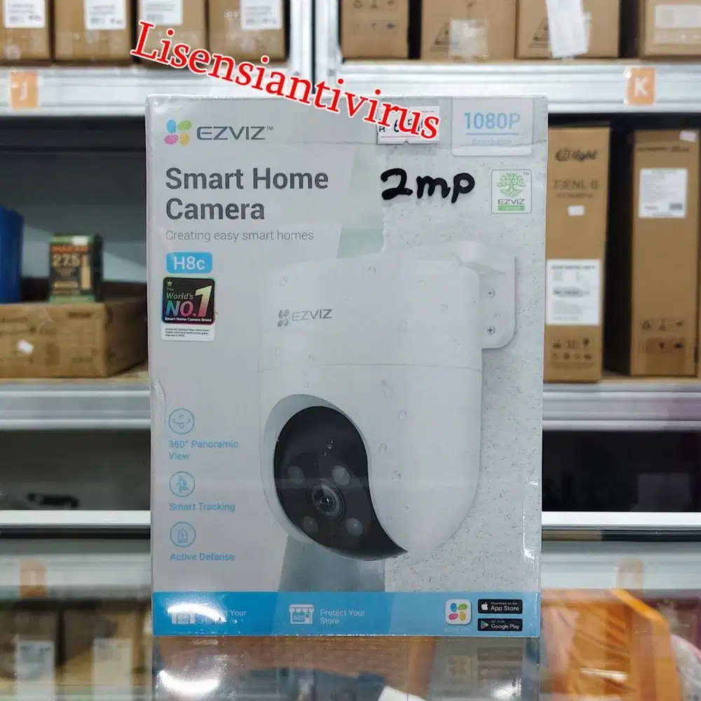 IPCCTV Ezviz H8c 2MP Outdoor CCTV Pan & Tilt Wifi IP Camera Auto Track