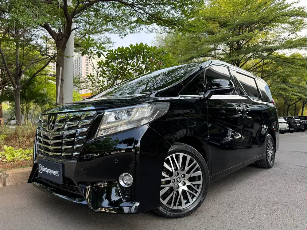 TDP70JT ALPHARD 2.5 G ATPM 2016/2017 BLACK KM.RECORD TGN1