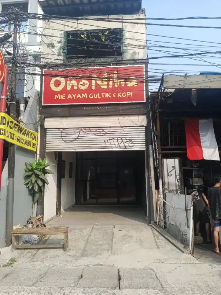 Disewakan ruko 3 lt cocok buat usaha/ktr