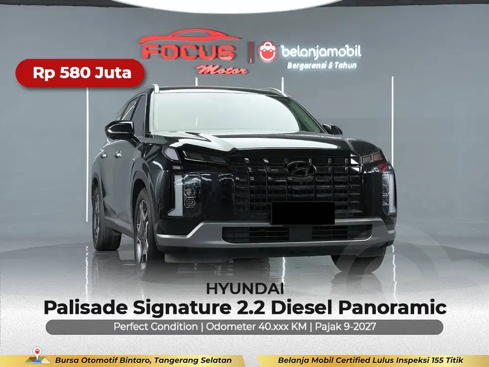 [ GARANSI 5THN ] Hyundai Palisade Signature 2.2 Diesel 2022/2023/2024