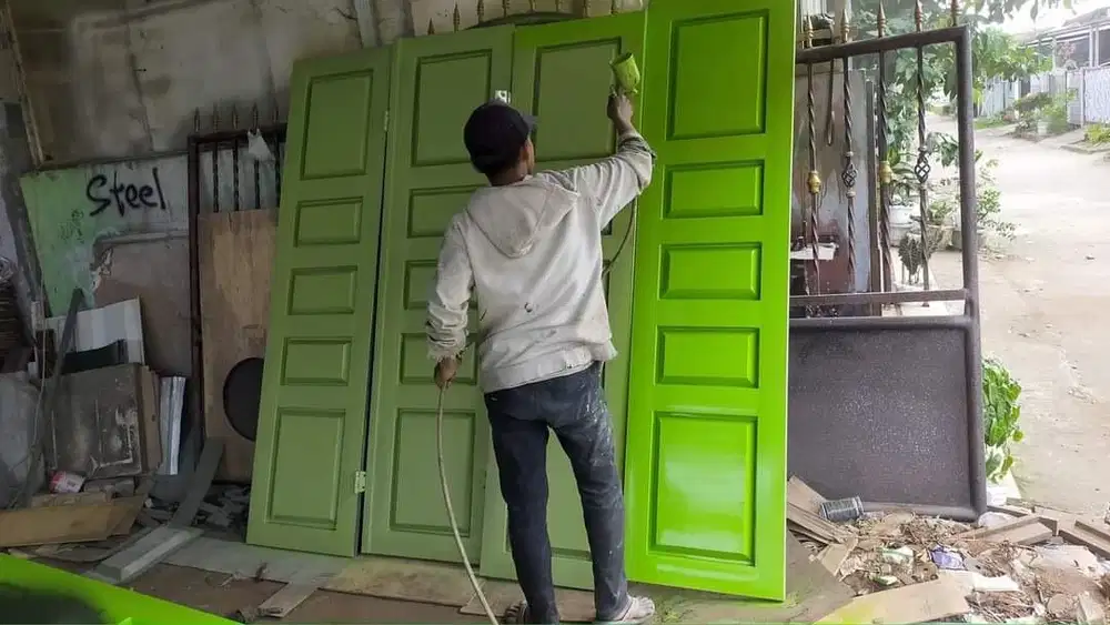Pintu lipat tempahan