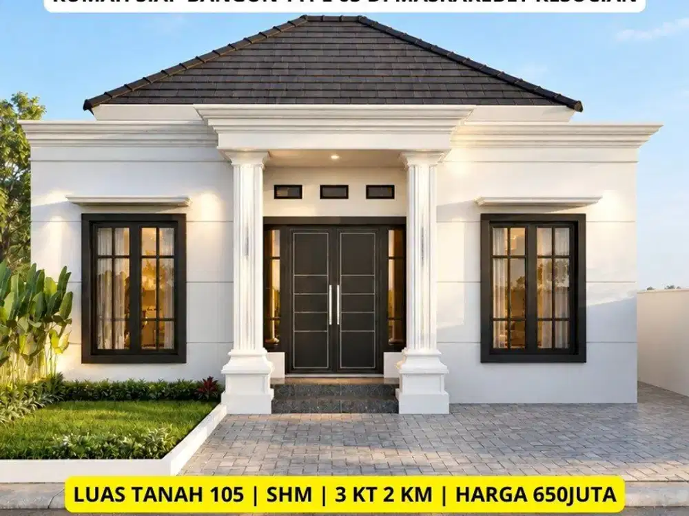 rumah 1 lantai dekat kampus UT Palembang