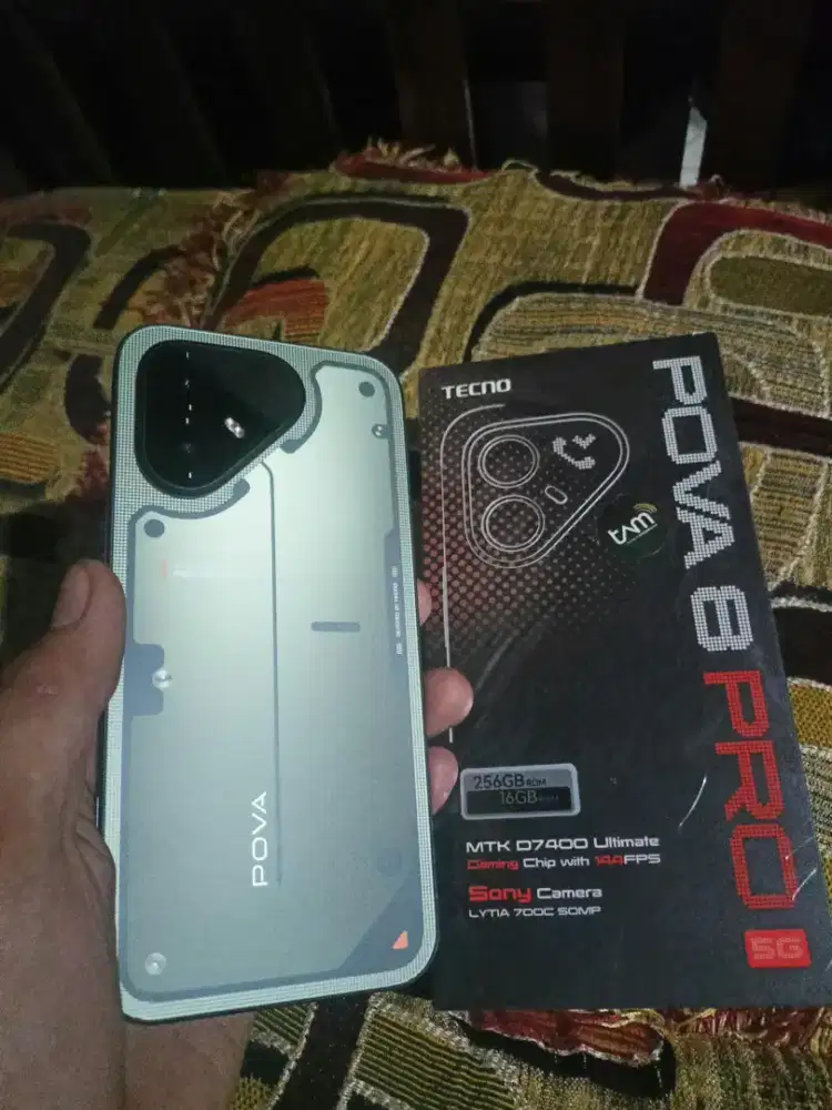 Tecno Pova 8 PRO 5G istimewa seperti baru(open box saja)