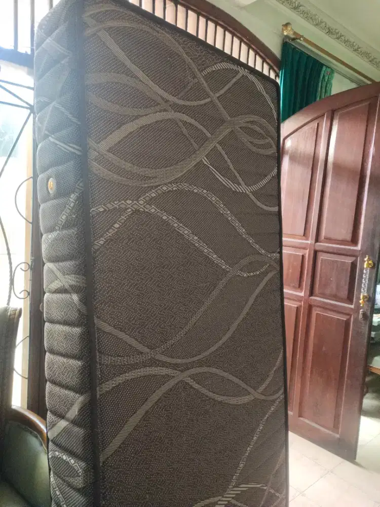 jual kasur springbed merk super koil, 90x200x20, baik