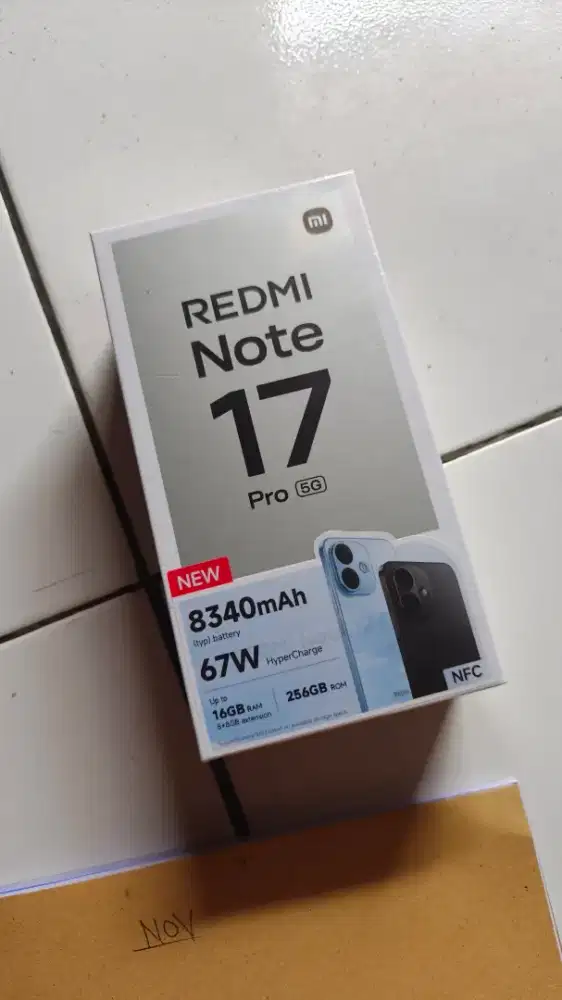 Redmi note 17 pro ram 8/256