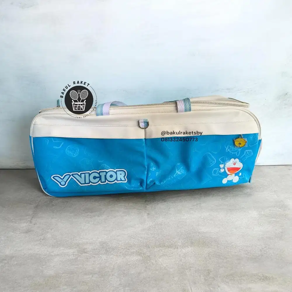 Tas Badminton Victor Original Doraemon Special Edition Bekas