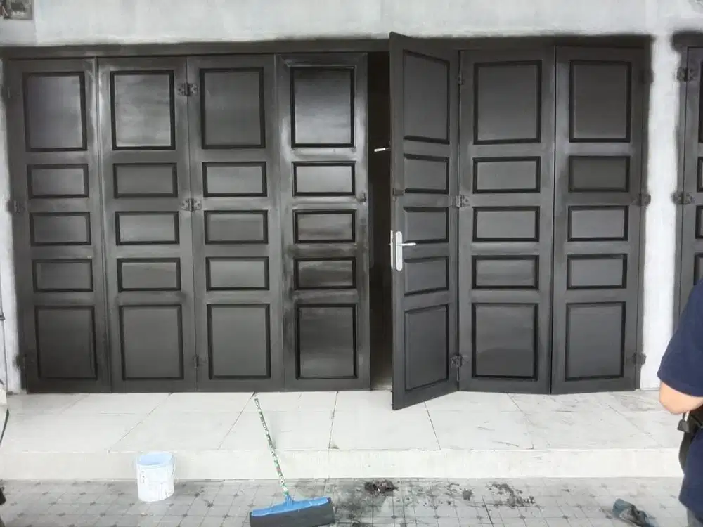 Pintu lipat kerangkeng dll