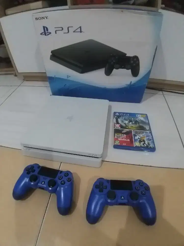 Ps4 slim 500gb fw ori fullgame digital segel void mulus bisa TT