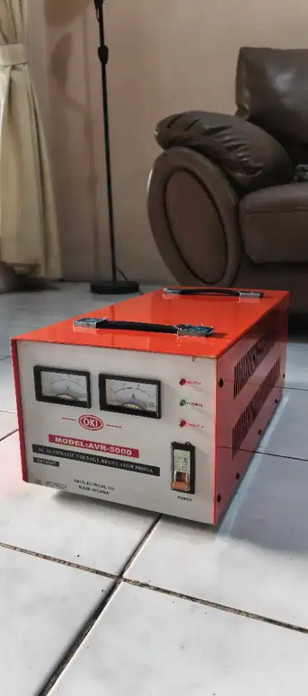 Dijual: Stabilizer OKI 5000 Watt (AVR-5000) Bekas Berkualitas