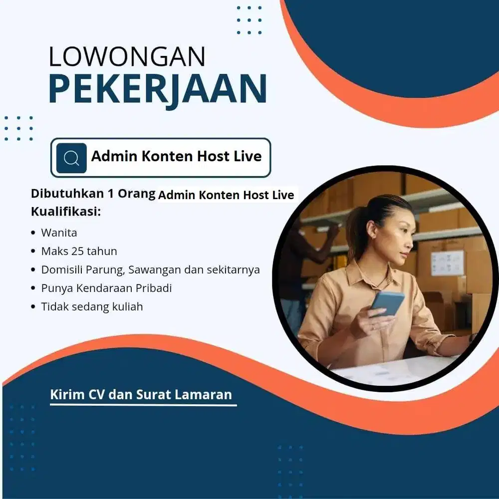Admin konten live