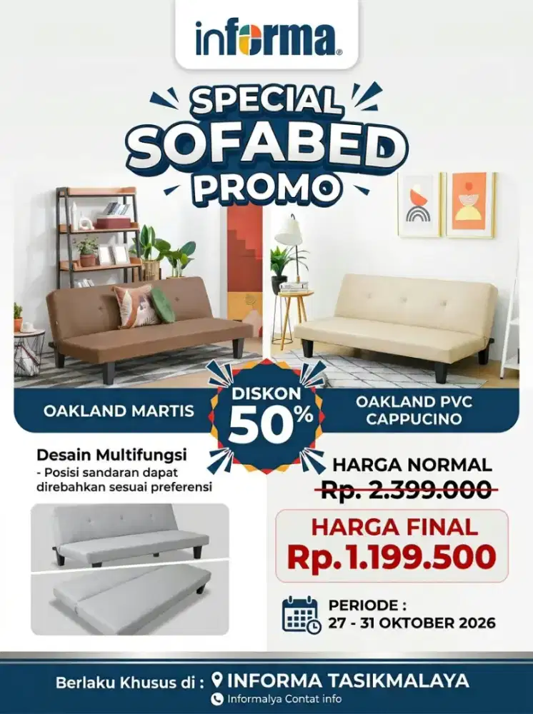 Sofa bed Okland Informa