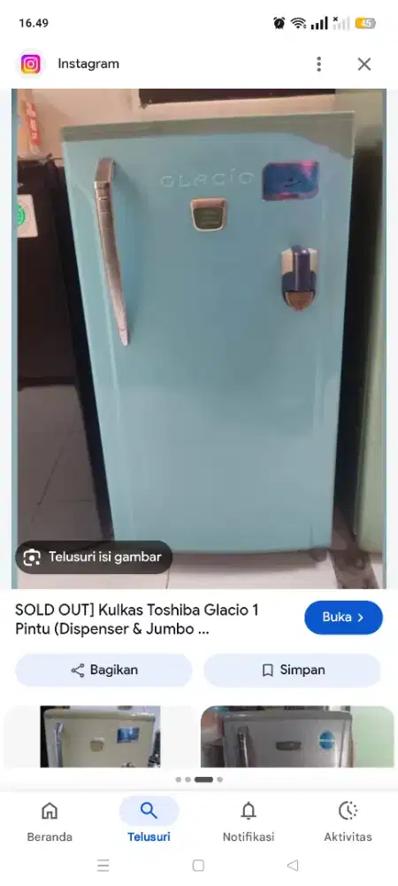 Jual Kulkas Second