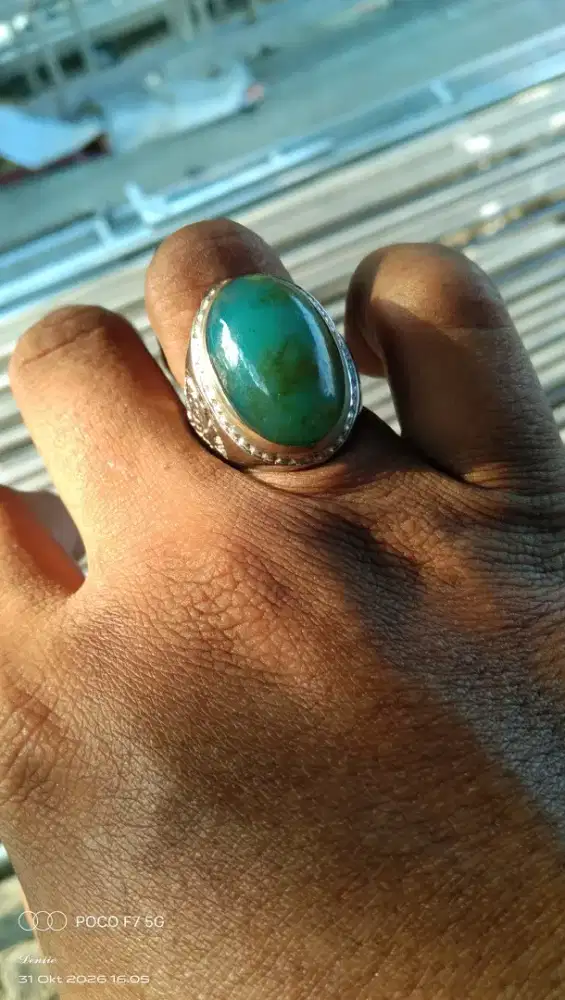 BACAN DOKO MAJIKO DIM 22 × 16 × 8 Ring Alpaka Ukuran 8