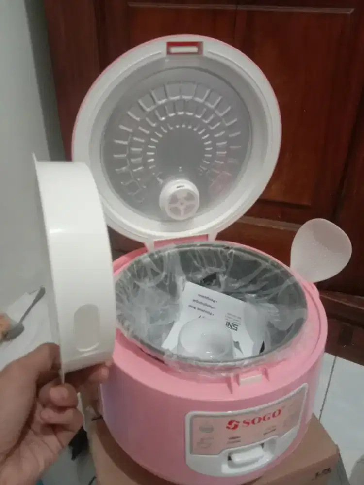 Mgicom 1,2 lter dan panci portable ukuran 18 cm