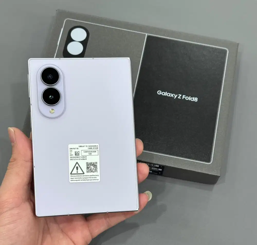 Samsung Galaxy Z Fold 8 12/512GB Lavender Resmi