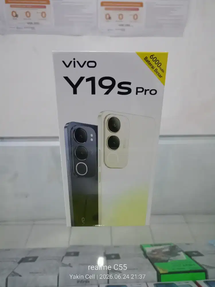 Vivo Y19S Pro 4/128 GB Camera 50 MP Batre 6000 mAh Garansi Resmi