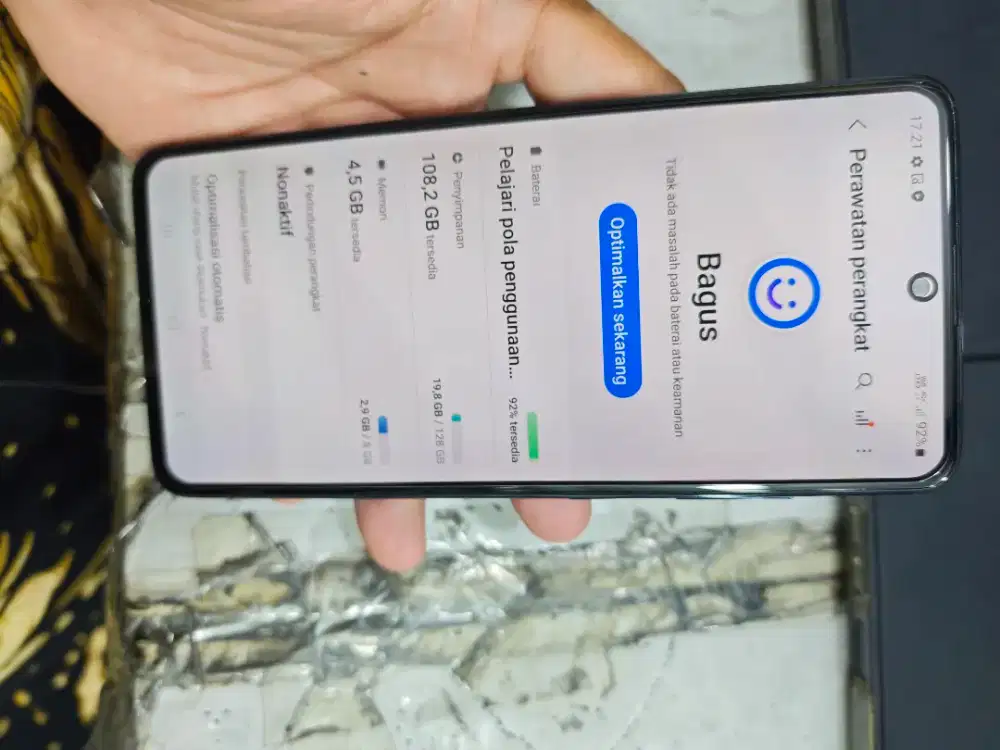 Samsung A51 8/128 resmi mulus orian brng simpenan jual cpet bs TT NET