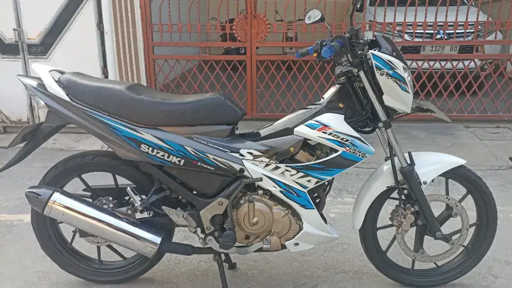 Suzuki Satria F 150 tahun 2014.
