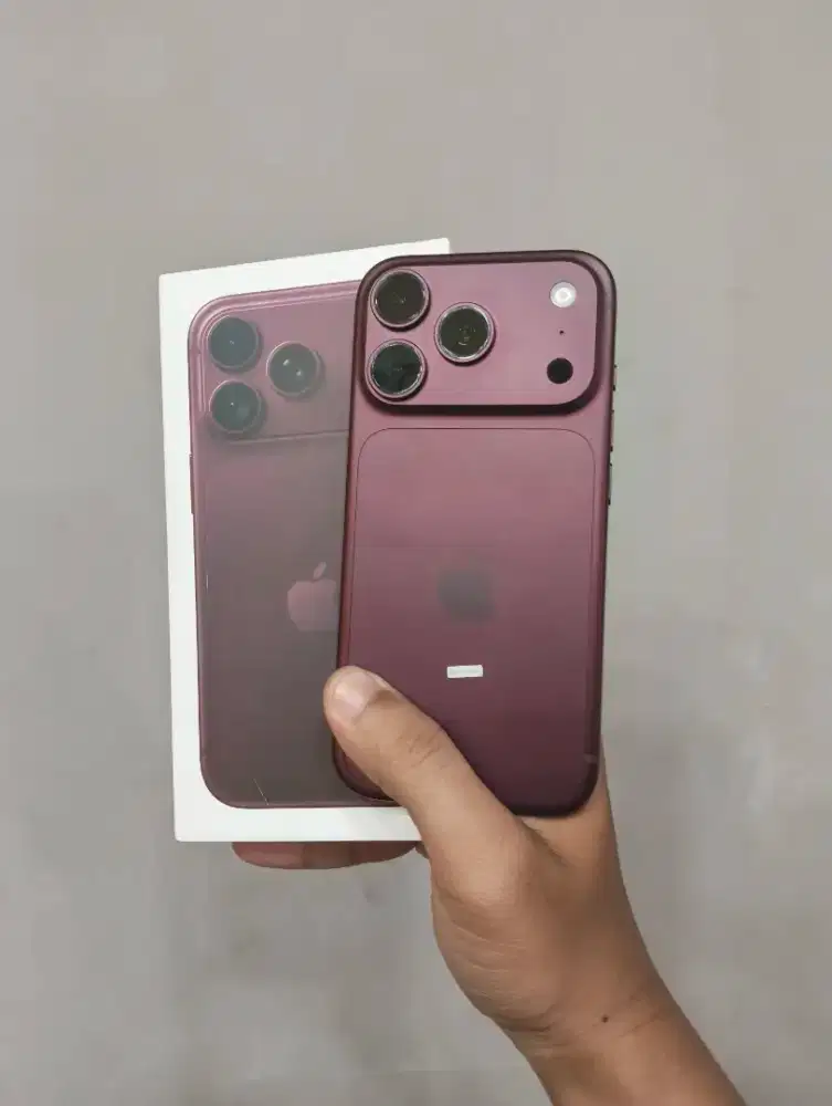 Jual Iphone 18 Pro 256Gb Second Ibox Mulus Fullset Garansi Aktif On