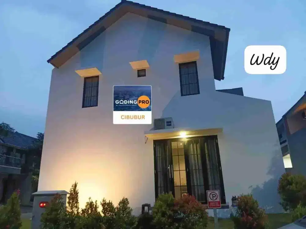 *For Sale House 2Floor, at Citraland Cibubur, Hoek, Lux,  with -Spacious Garden*