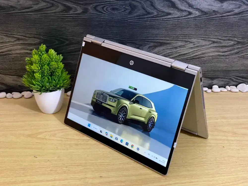 DIJUAL CEPAT STOK LIMIT HP X360 FLIP 2IN ONE  SPEK RYZEN 5 BISA COD