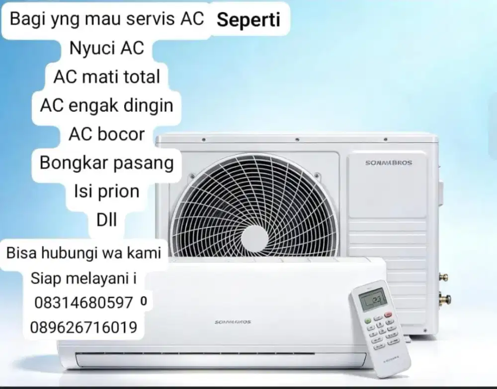 Servis AC palembang