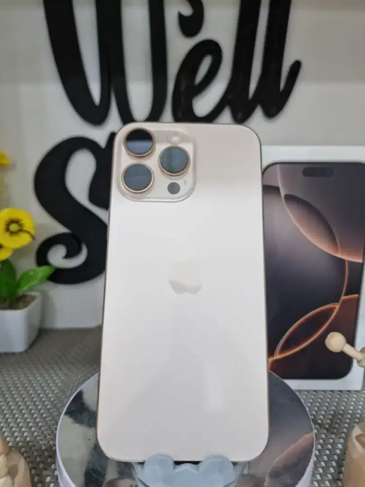IPHONE 16 PROMAX 256 GB DESERT RESMI IBOX