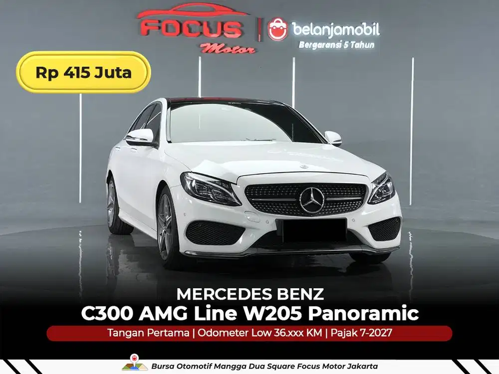 [GARANSI 5TH LOW KM] Mercedes Benz Mercy C300 C 300 AMG 2017/2018/2019